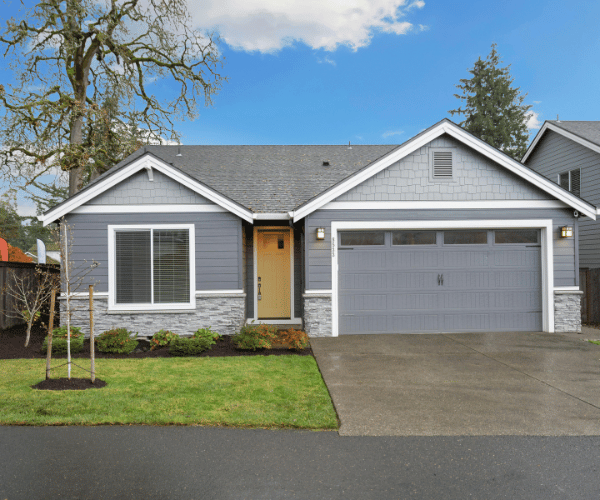 Garage door repair technicians replacing a broken spring in Pacifica