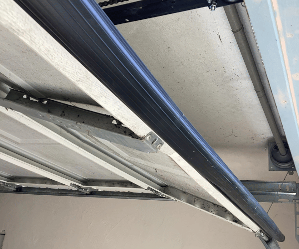 Garage Door Ripped Weather Seal Repair